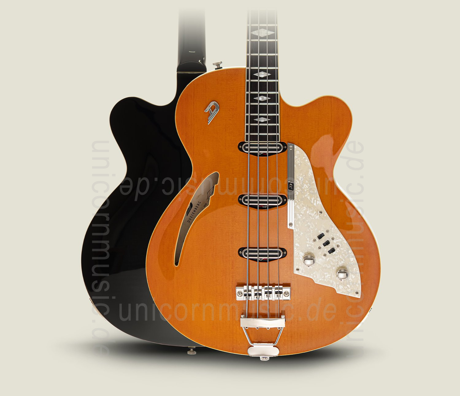 zur Artikelbeschreibung / Preis E-Bass - DUESENBERG Motown Bass + Custom Line Case