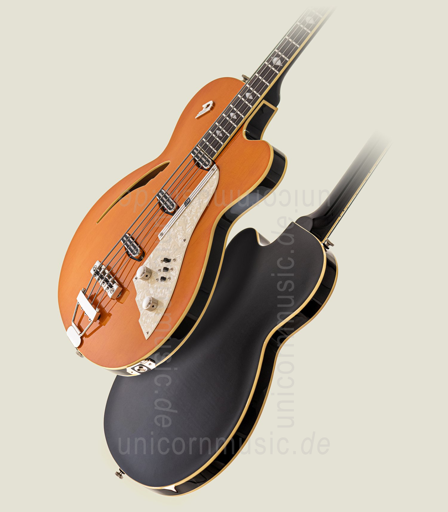 zur Artikelbeschreibung / Preis E-Bass - DUESENBERG Motown Bass + Custom Line Case