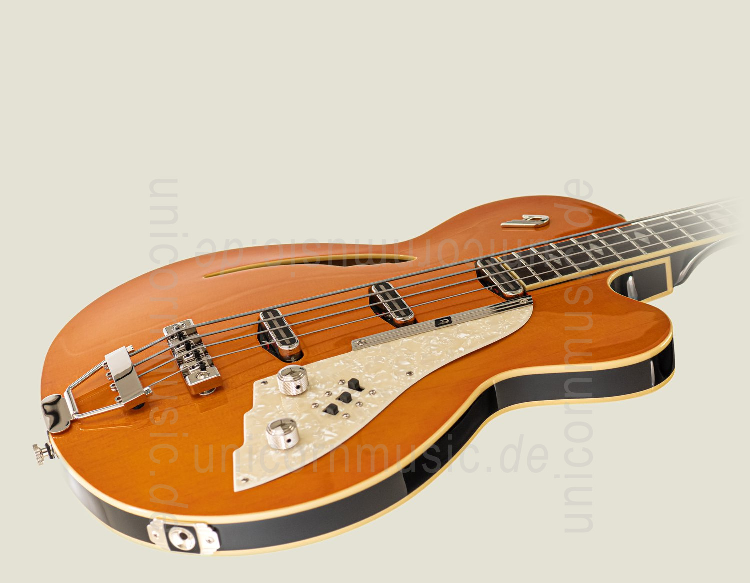 zur Artikelbeschreibung / Preis E-Bass - DUESENBERG Motown Bass + Custom Line Case