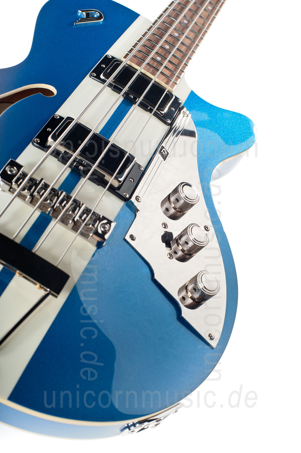 zur Artikelbeschreibung / Preis E-Bass - DUESENBERG STARPLAYER BASS - MIKE CAMPBELL LTD + Custom Line Case