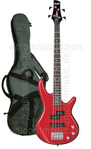 zur Detailansicht Kinder E-Bass 3/4 - IBANEZ GSRM20 CA Candy Apple Red + Tasche + Gurt  - Short Scale