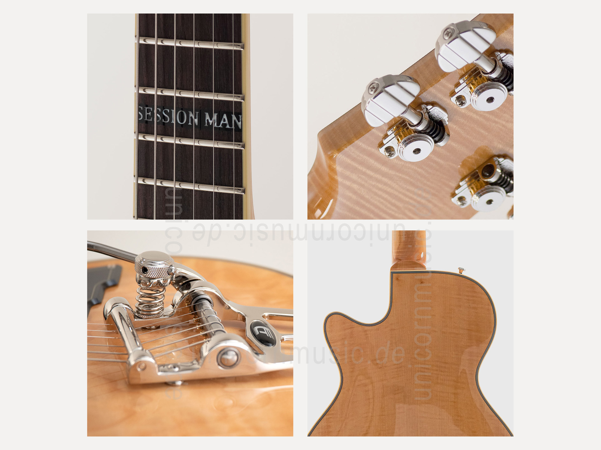 zur Artikelbeschreibung / Preis E-Gitarre DUESENBERG - Alliance Series Tom Bukovac - Session Man + Premium Line Case