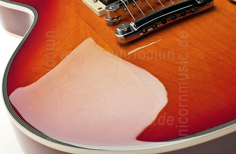zur Artikelbeschreibung / Preis E-Gitarre BURNY RLC 60AF VCS  Ace Frehley Budokan - Vintage Cherry Sunburst