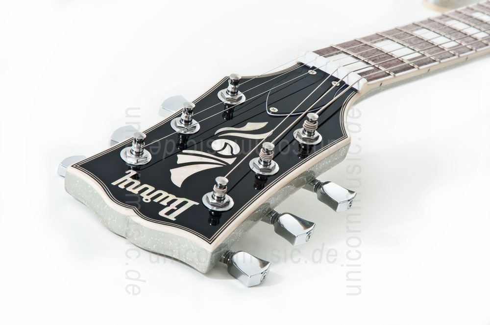 zur Artikelbeschreibung / Preis E-Gitarre BURNY RLC 60 SLSP SILVER SPARKLE