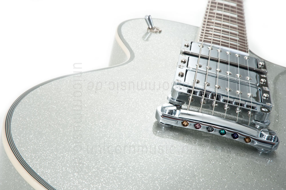 zur Artikelbeschreibung / Preis E-Gitarre BURNY RLC 60 SLSP SILVER SPARKLE