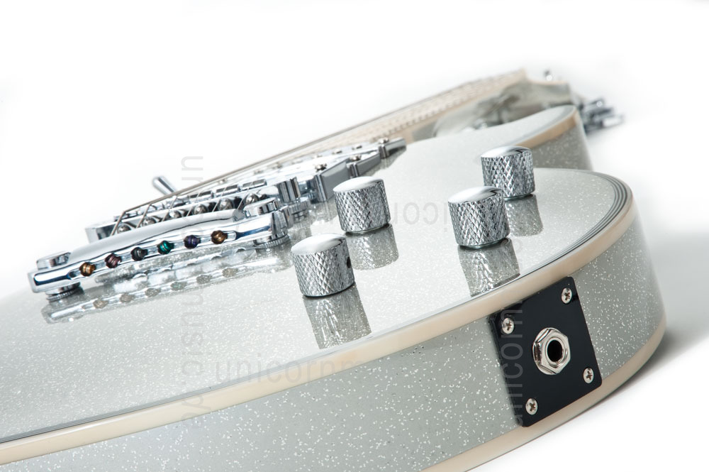 zur Artikelbeschreibung / Preis E-Gitarre BURNY RLC 60 SLSP SILVER SPARKLE