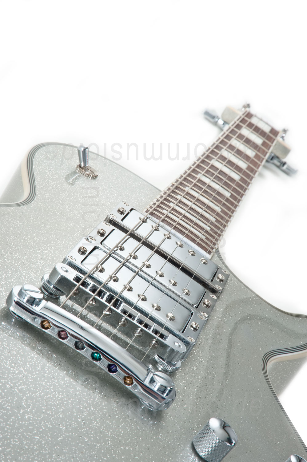 zur Artikelbeschreibung / Preis E-Gitarre BURNY RLC 60 SLSP SILVER SPARKLE