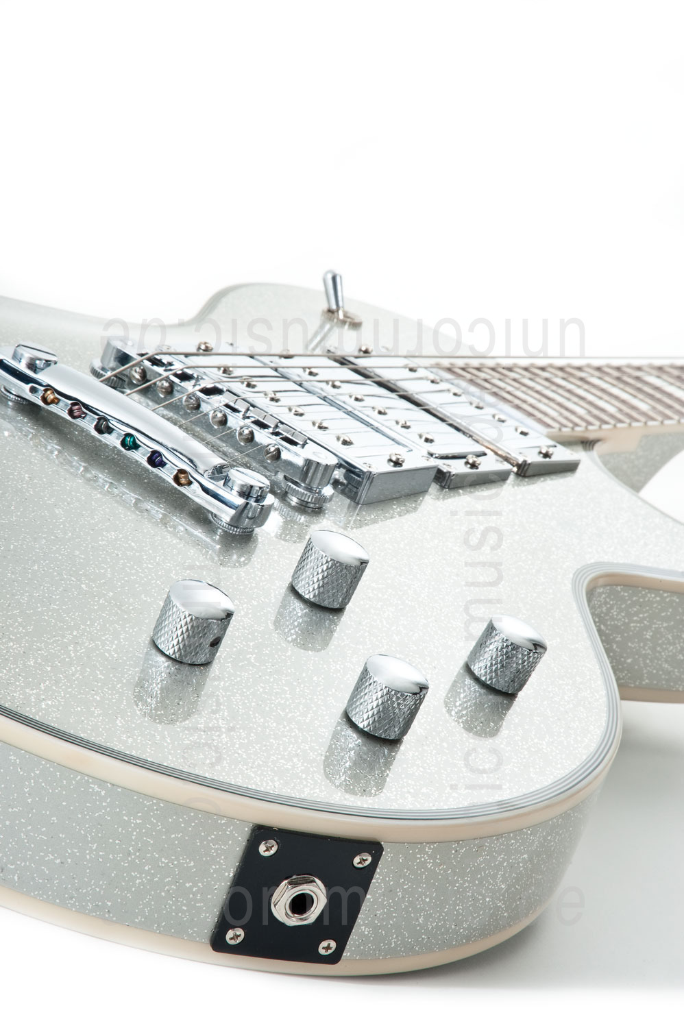 zur Artikelbeschreibung / Preis E-Gitarre BURNY RLC 60 SLSP SILVER SPARKLE
