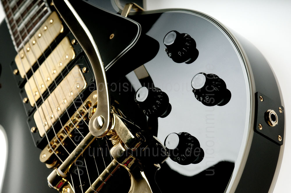 zur Artikelbeschreibung / Preis E-Gitarre BURNY RLC 85 JP BLK BLACK