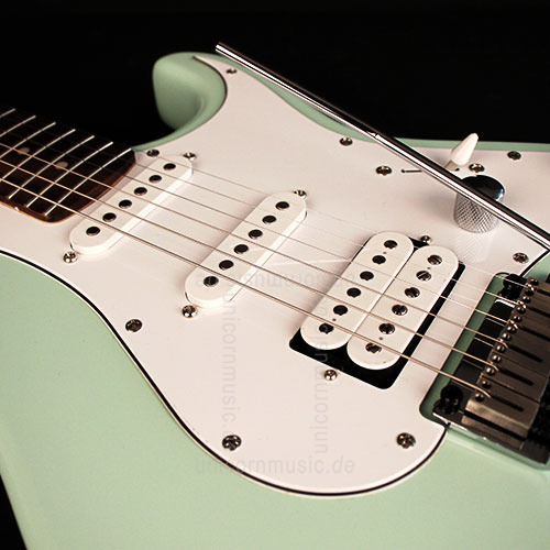 zur Artikelbeschreibung / Preis E-Gitarre CORT G260 DX Sumpfesche - See Foam Green