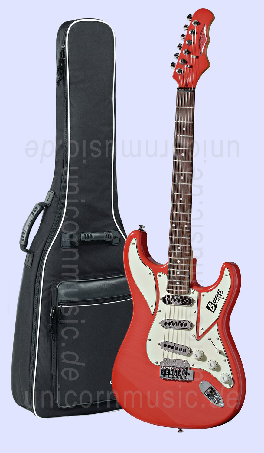 zur Artikelbeschreibung / Preis E-Gitarre BURNS COBRA - verschiedene Farben