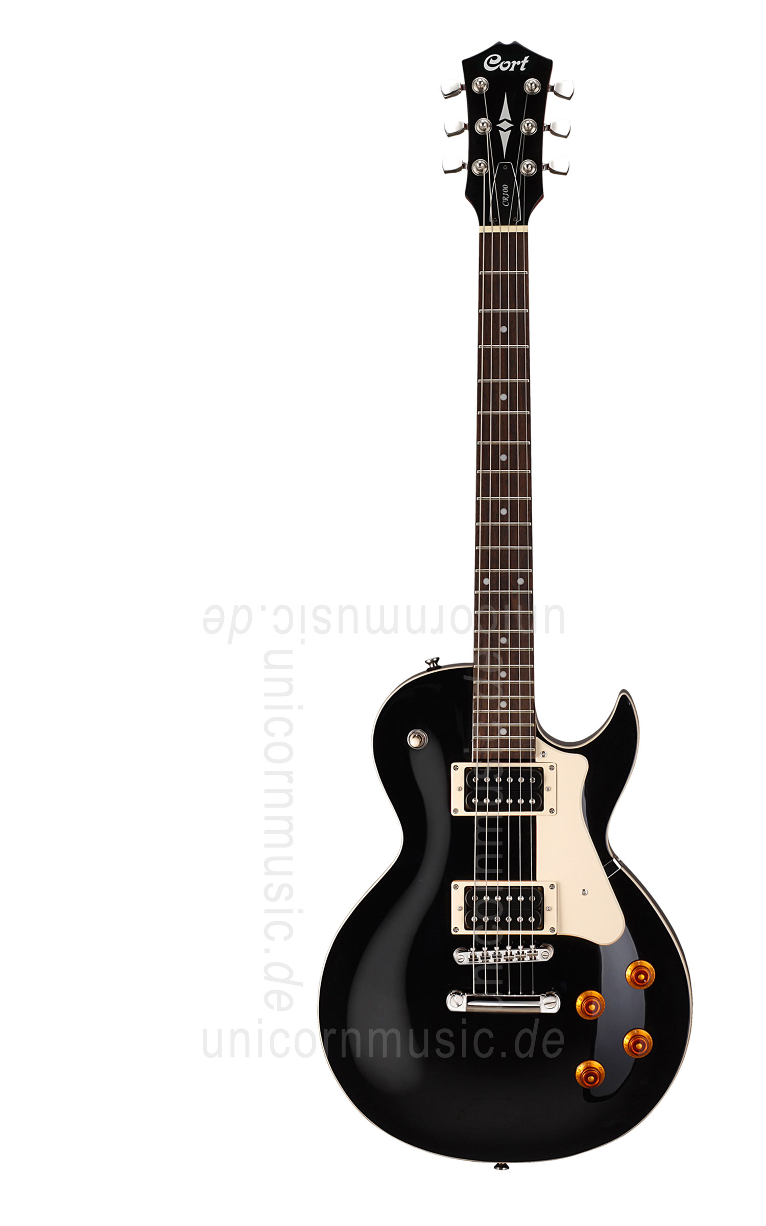zur Artikelbeschreibung / Preis E-Gitarre CORT CR100 BK - Black