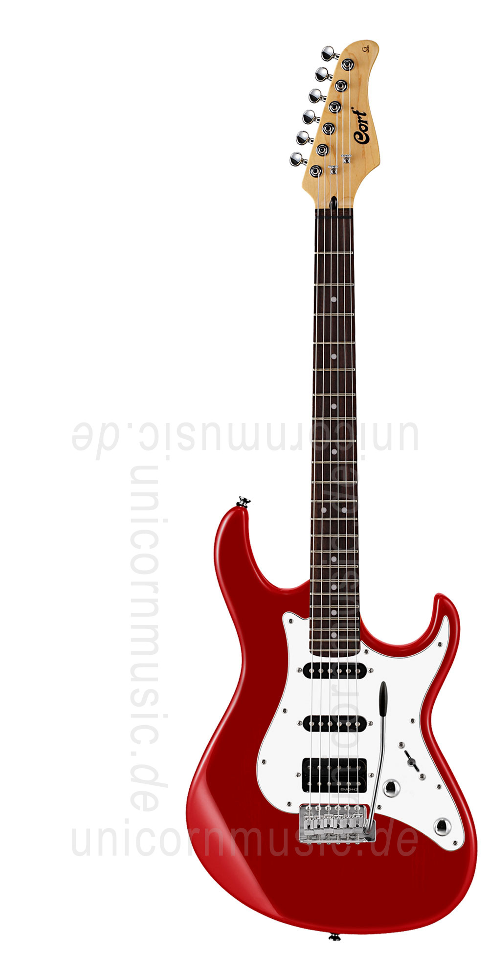 zur Artikelbeschreibung / Preis E-Gitarre CORT G220 - candy apple red