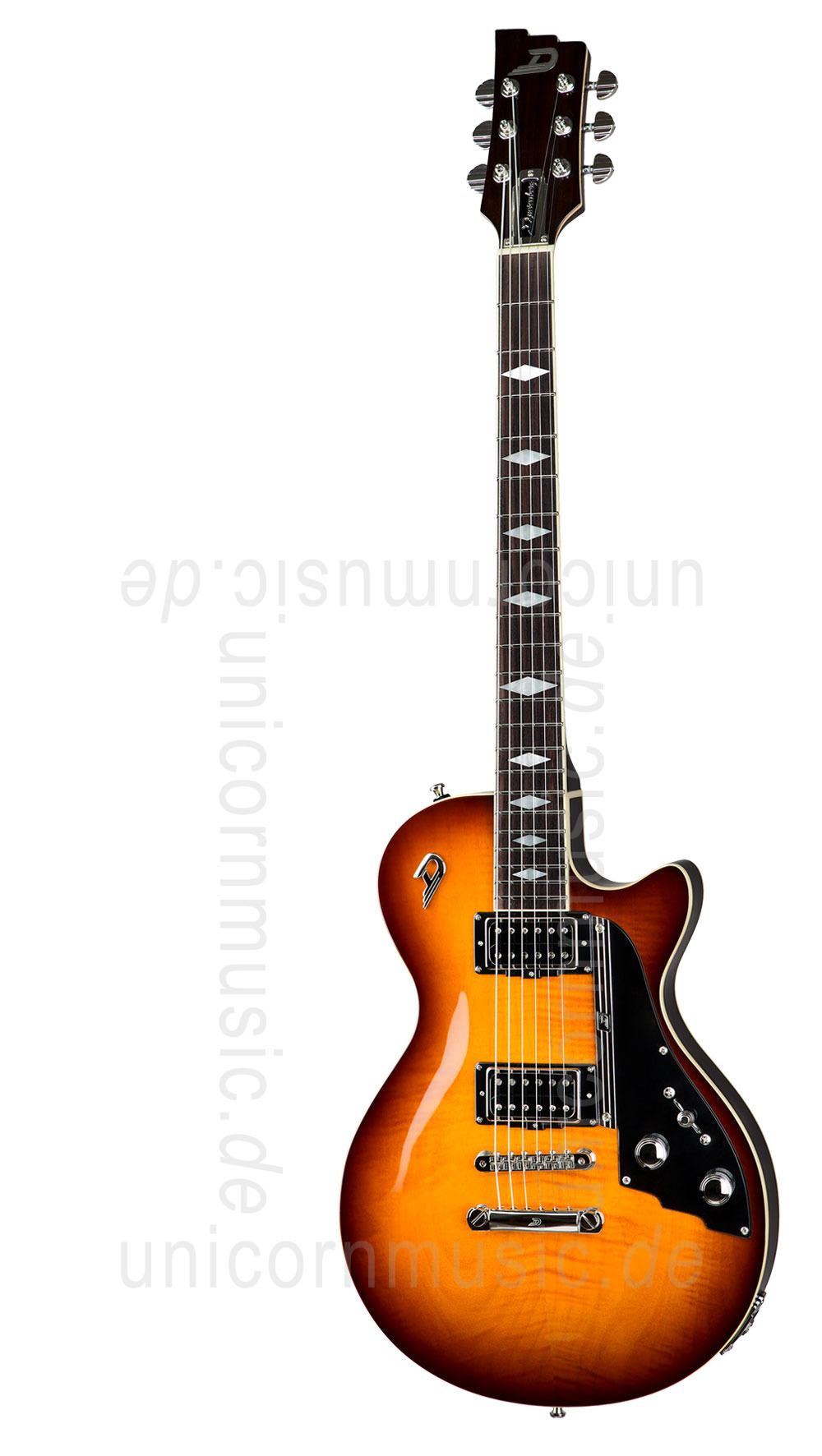 zur Artikelbeschreibung / Preis E-Gitarre DUESENBERG 59er - Tobacco Burst + Premium Line Case