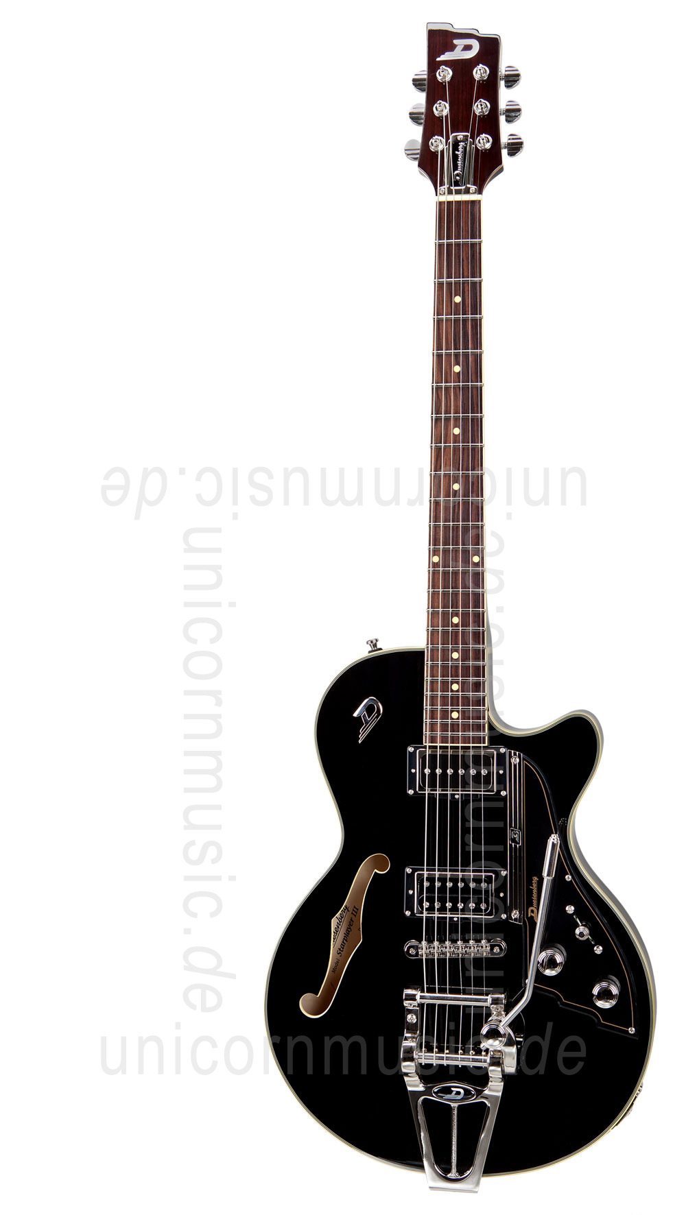 zur Artikelbeschreibung / Preis E-Gitarre DUESENBERG STARPLAYER III - BLACK