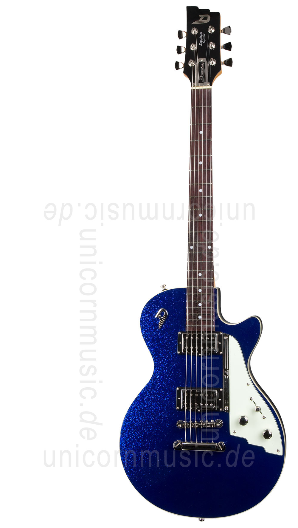 zur Artikelbeschreibung / Preis E-Gitarre DUESENBERG STARPLAYER SPECIAL - Blue Sparkle