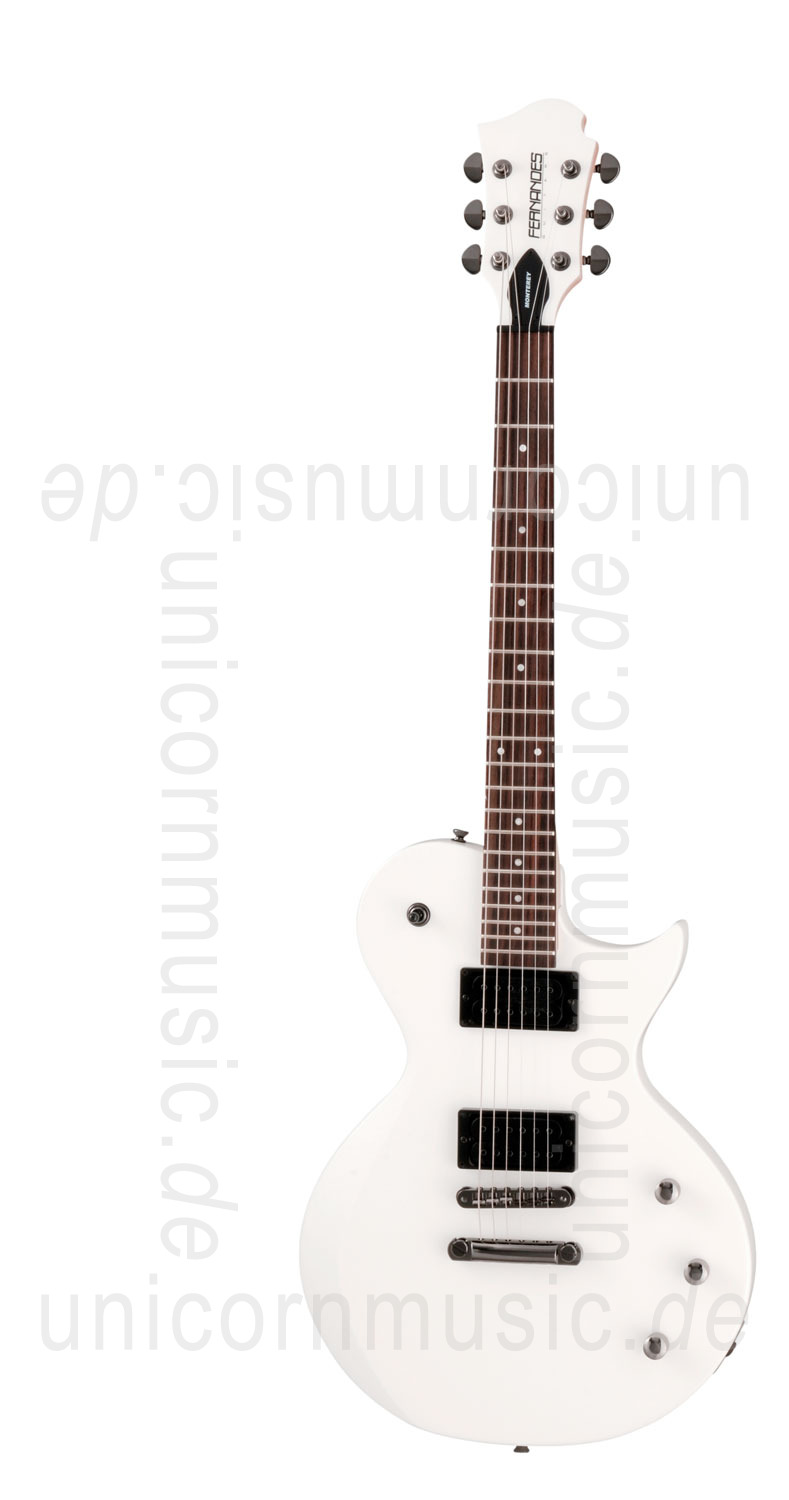 zur Artikelbeschreibung / Preis E-Gitarre FERNANDES MONTEREY X - Snow White