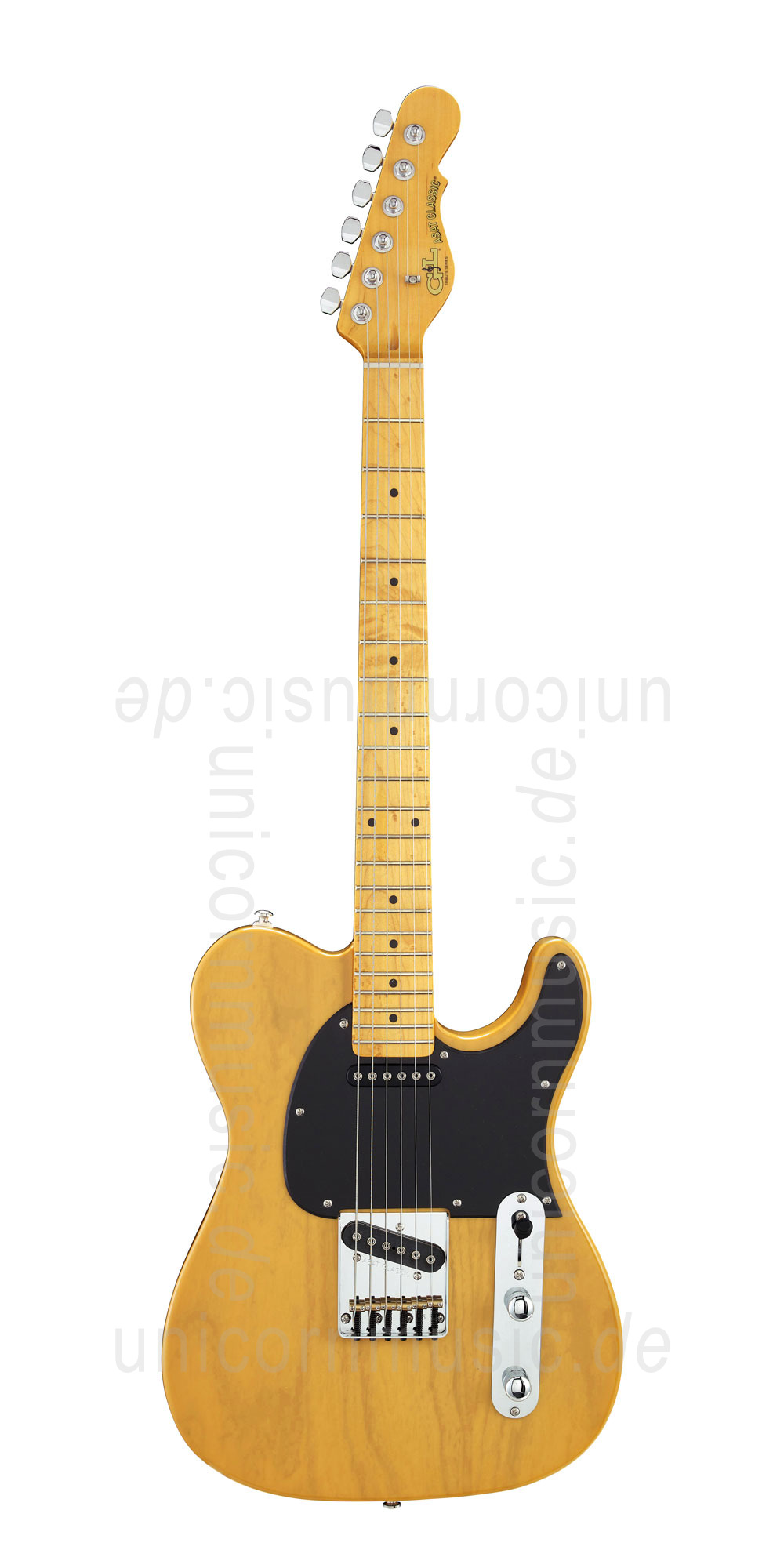 zur Artikelbeschreibung / Preis E-Gitarre G&L Tribute Asat Classic BB - Butterscotch Blonde
