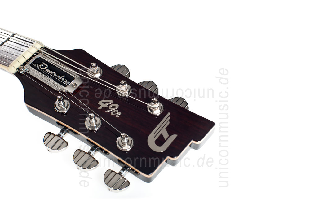 zur Artikelbeschreibung / Preis E-Gitarre DUESENBERG 49er - Honey + Custom Line Case