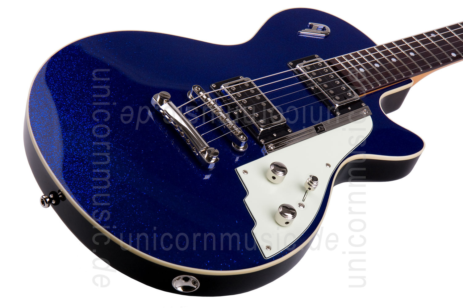 zur Artikelbeschreibung / Preis E-Gitarre DUESENBERG STARPLAYER SPECIAL - Blue Sparkle