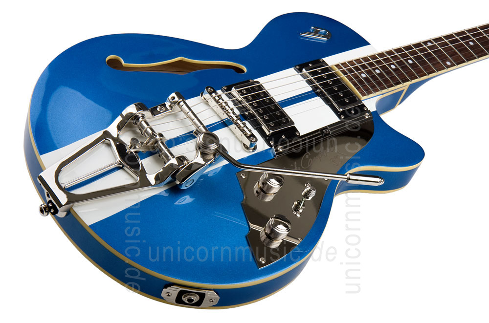 zur Artikelbeschreibung / Preis E-Gitarre DUESENBERG STARPLAYER TV ALLIANCE - MIKE CAMPBELL LTD + Custom Line Case