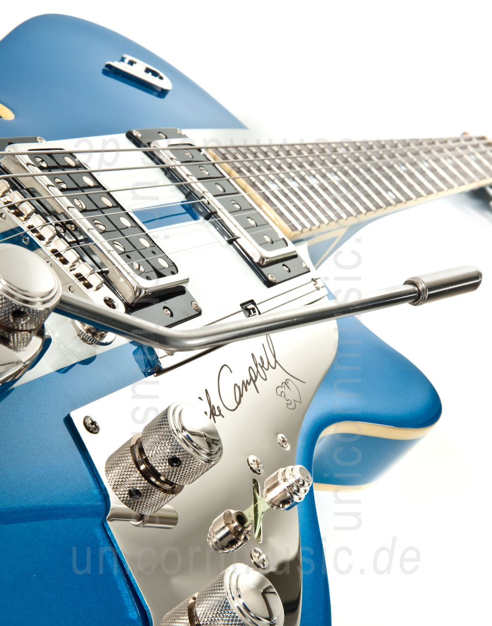 zur Artikelbeschreibung / Preis E-Gitarre DUESENBERG STARPLAYER TV ALLIANCE - MIKE CAMPBELL LTD + Custom Line Case