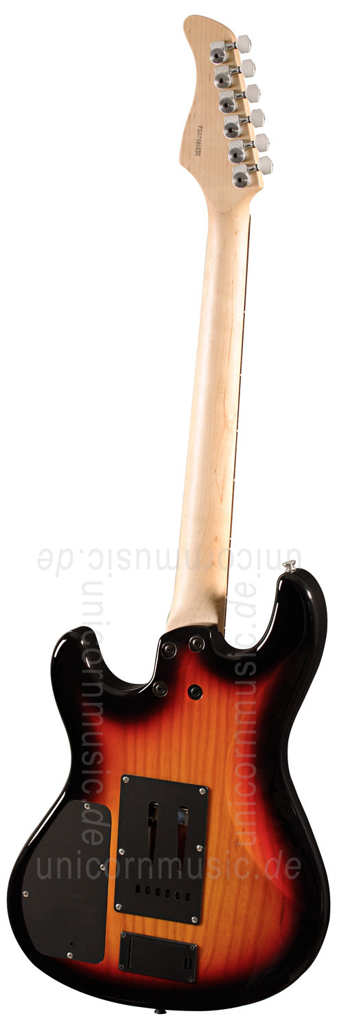 zur Artikelbeschreibung / Preis E-Gitarre FERNANDES RETROROCKET ELITE 2007 - 2 Tone Sunburst - Sustainer + Koffer
