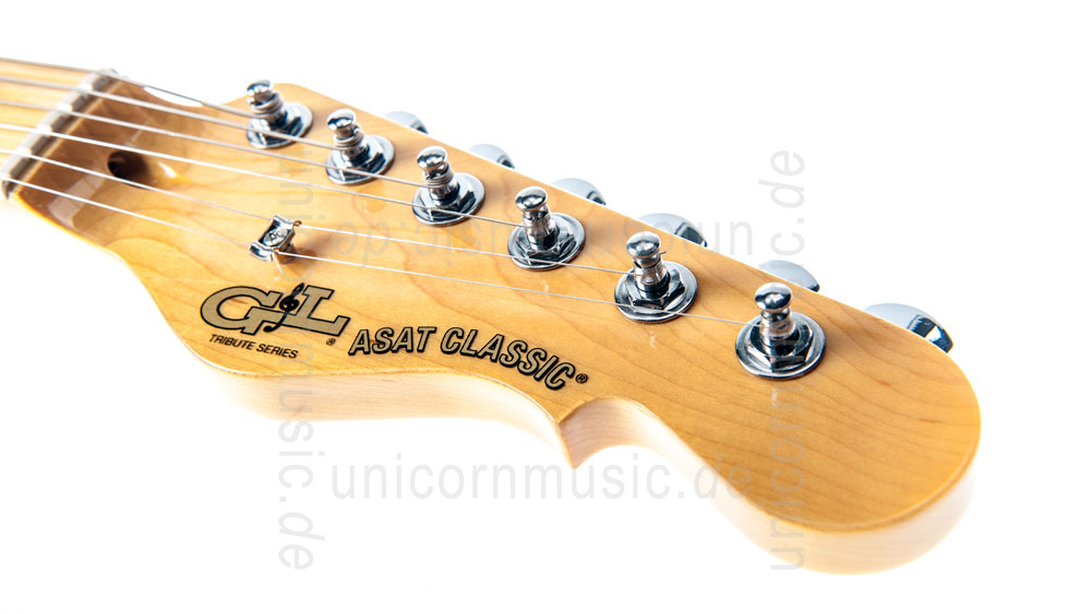 zur Artikelbeschreibung / Preis E-Gitarre G&L Tribute Asat Classic BB - Butterscotch Blonde