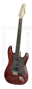 zur Detailansicht E-Gitarre BERSTECHER Deluxe - Black Cherry / Black Sparkle + Koffer - made in Germany