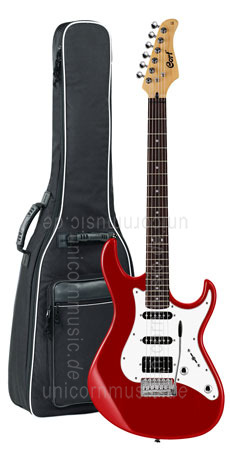 zur Detailansicht E-Gitarre CORT G220 - candy apple red