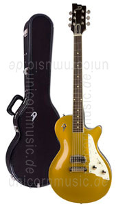 E Gitarre DUESENBERG 52er Senior Little Toaster Gold Top Custom Line Case Neuware kaufen bei www.unicornmusic Gitarren E Gitarren Musikinstrumente Gitarre E Gitarre Egitarre Elektrogitarre E Gitarr...