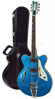 zur Detailansicht E-Gitarre DUESENBERG FULLERTON ELITE - Catalina Blue + Custom Line Case