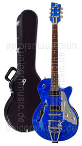 zur Detailansicht E-Gitarre DUESENBERG STARPLAYER TV - Blue Pearl LTD (Mother of Pearl) (2015) + Custom Line Case