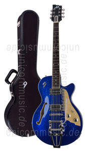 zur Detailansicht E-Gitarre DUESENBERG STARPLAYER TV - Blue Sparkle + Custom Line Case
