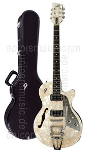 zur Detailansicht E-Gitarre DUESENBERG STARPLAYER TV - Ice Pearl LTD (Mother of Pearl) + Custom Line Case