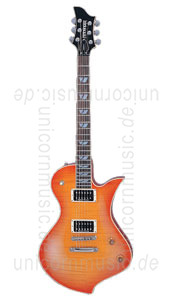 zur Detailansicht E-Gitarre FERNANDES RAVELLE DELUXE - Honey Burst + Koffer