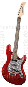 zur Detailansicht E-Gitarre FERNANDES RETROROCKET ELITE 2007 - See Thru Red - Sustainer + Koffer