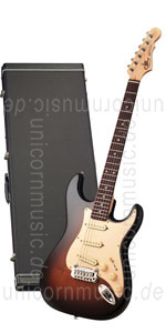 zur Detailansicht E-Gitarre G&L Legacy Tobacco Sunburst + Koffer - made in USA