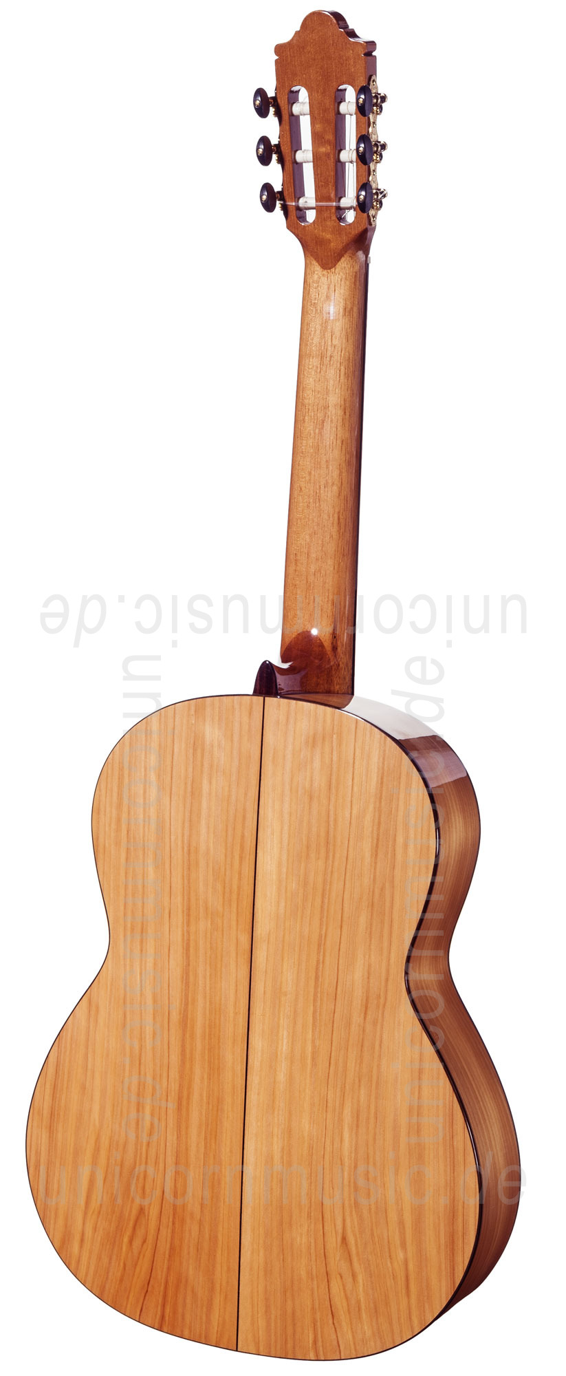 zur Artikelbeschreibung / Preis Spanische Flamencogitarre CAMPS M5-S (blanca) - massive Fichtendecke -