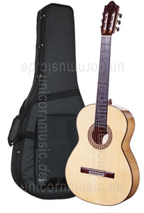 zur Detailansicht Spanische Flamencogitarre CAMPS M7-S (blanca) - massive Fichtendecke