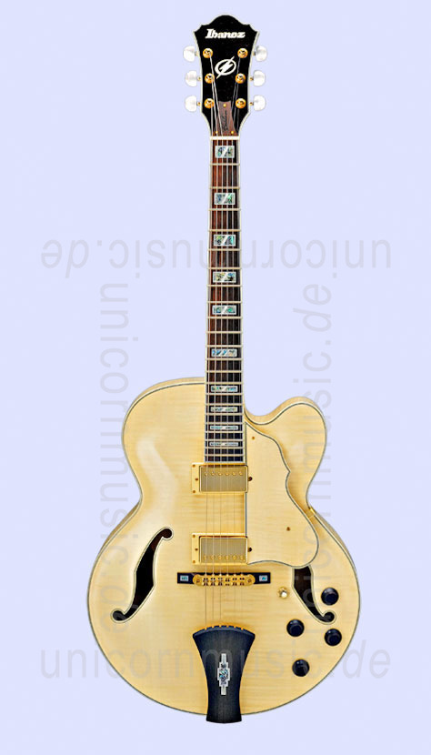 zur Artikelbeschreibung / Preis Vollresonanz Jazz-Gitarre IBANEZ ARTCORE AF-105-NT inklusive Prestige Koffer
