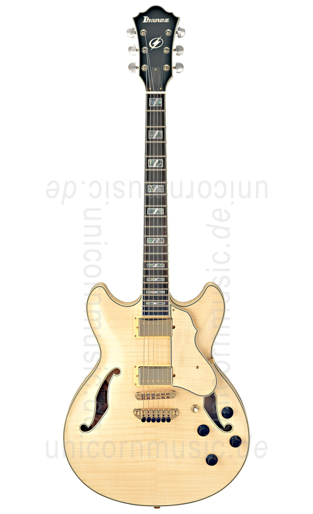 zur Artikelbeschreibung / Preis Halbresonanz Jazz-Gitarre IBANEZ ARTCORE AS103-NT + Tasche + Gurt