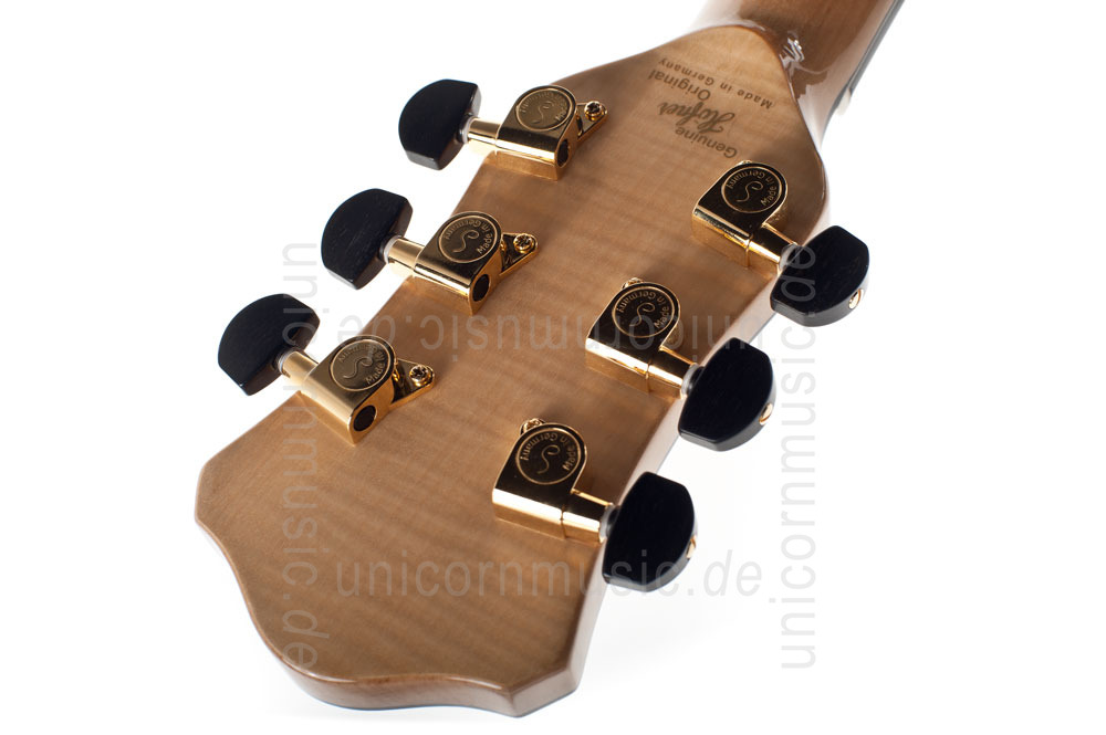 zur Artikelbeschreibung / Preis Vollresonanz Jazz-Gitarre HÖFNER NEW PRESIDENT HNP-N-0 + Koffer - massive Fichtendecke