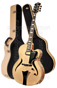 zur Detailansicht Vollresonanz Jazz-Gitarre HÖFNER JAZZICA CUSTOM HJC-N-0 + Koffer - massive Fichtendecke