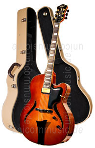 zur Detailansicht Vollresonanz Jazz-Gitarre HÖFNER JAZZICA CUSTOM HJC-V-0 + Koffer - Schellack