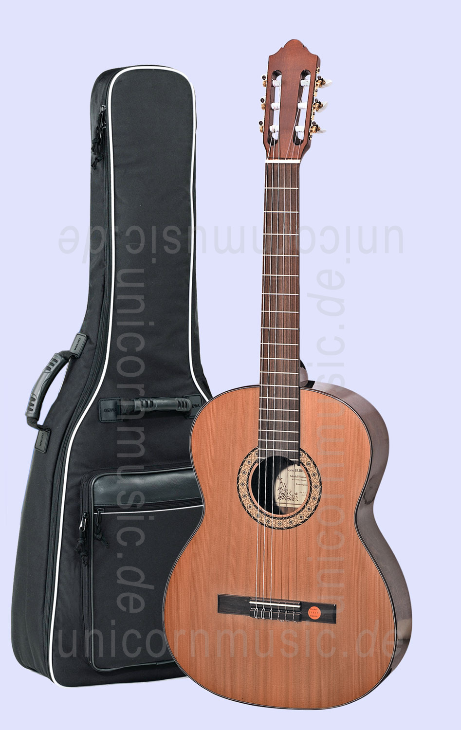 zur Artikelbeschreibung / Preis Kindergitarre 7/8 - PRO NATURA Bronze Series - Massive Zederndecke