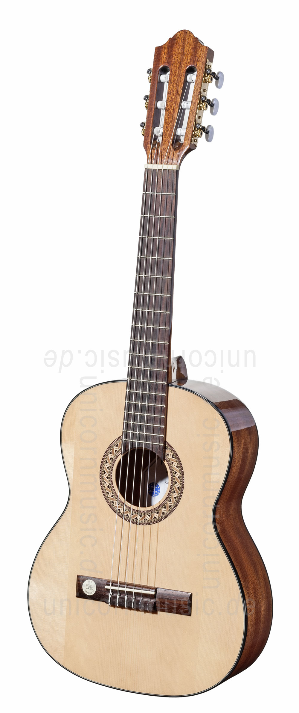 zur Artikelbeschreibung / Preis Kindergitarre 1/2 -  VGS PRO ARTE GC/50 II - Massive Fichtendecke