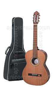 zur Detailansicht Kindergitarre 1/2 - PRO NATURA Bronze Series - Massive Zederndecke