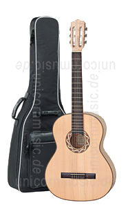 zur Detailansicht Kindergitarre 3/4 - PRO NATURA Silver Series - Massive Decke - Kirsche Zargen/Boden