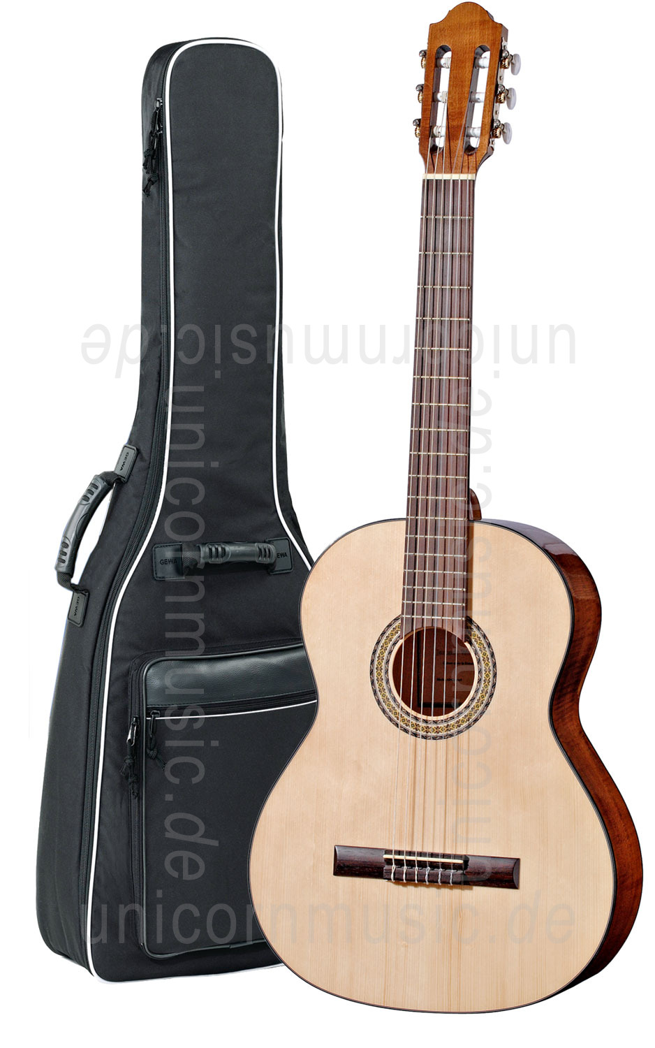 zur Artikelbeschreibung / Preis Konzertgitarre - JAROMIR WENZEL Modell AS - Vollmassives Instrument